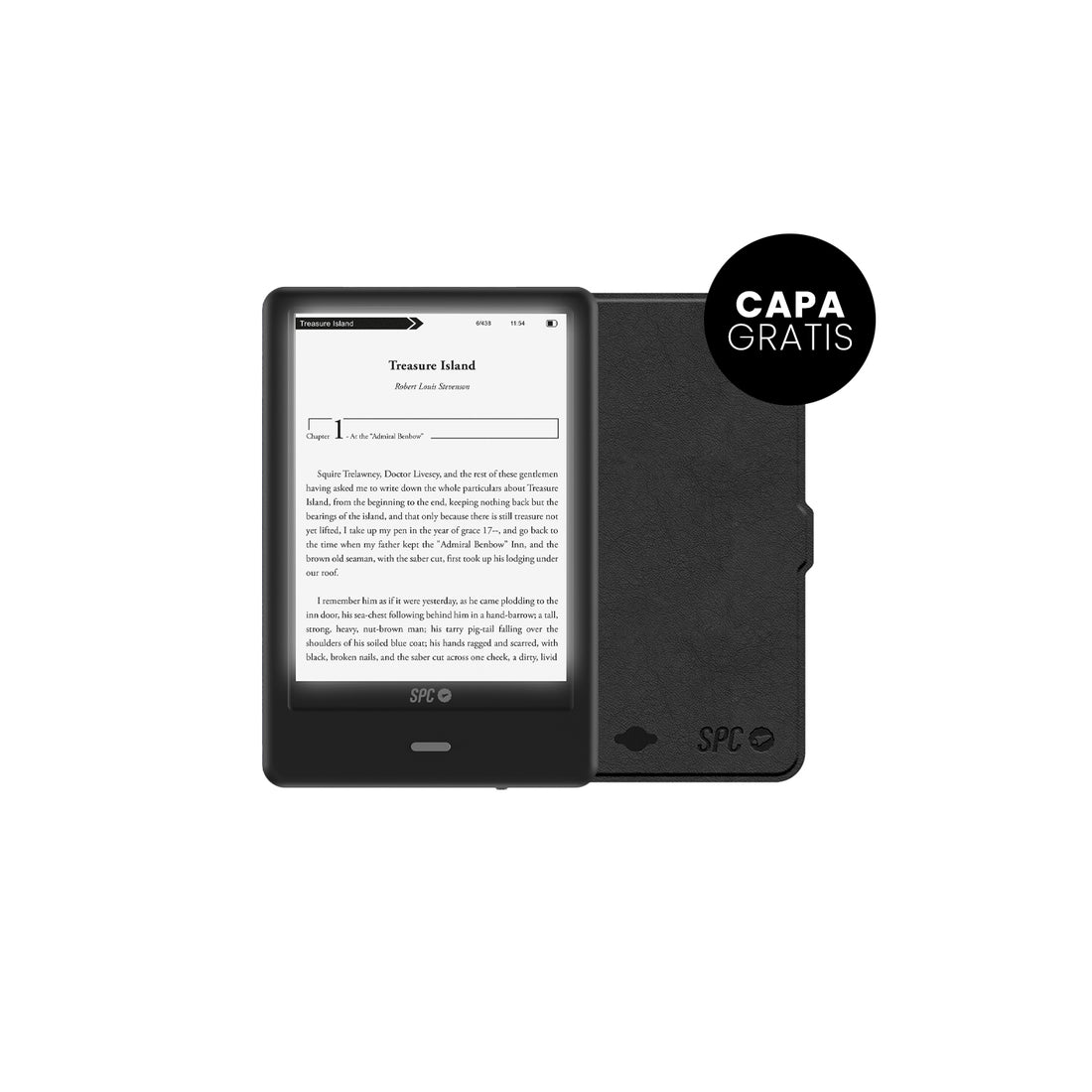 SPC DICKENS LIGHT 2 PRO + CAPA GRÁTIS